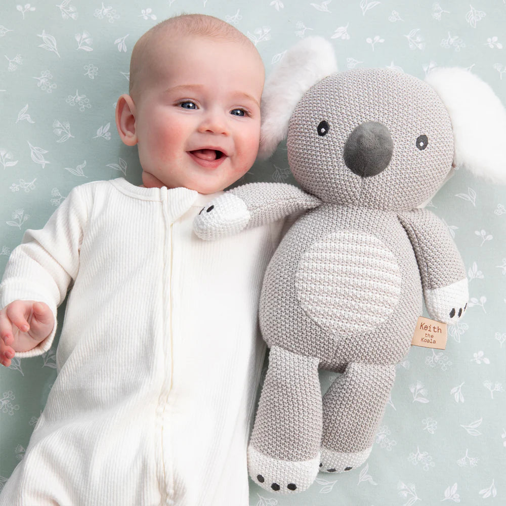 Cotton Knit Toy - Keith the Koala