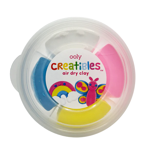 Creatibles Mini Air Dry Clay Kit - Rainbow BFFs