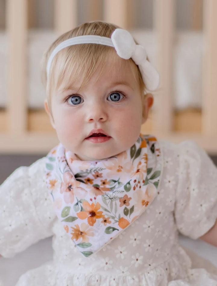 Bambella Bandana Bibs 2 Pack | Bloom & Nude