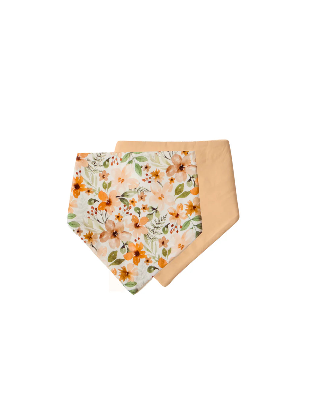 Bambella Bandana Bibs 2 Pack | Bloom & Nude