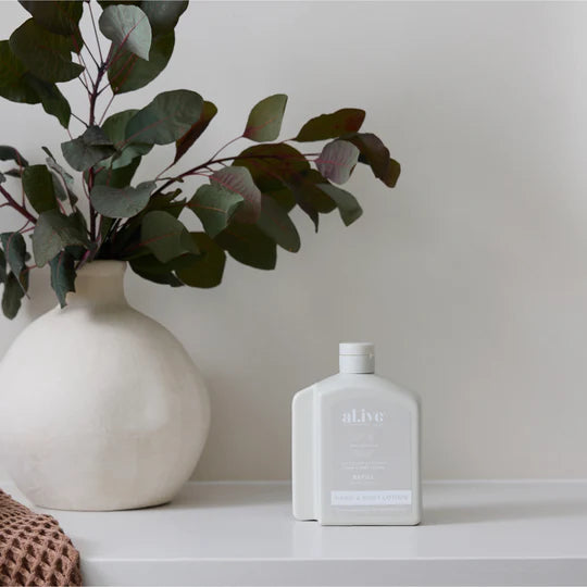 al.ive Hand & Body Lotion 650ml Refill - Sea Cotton & Coconut