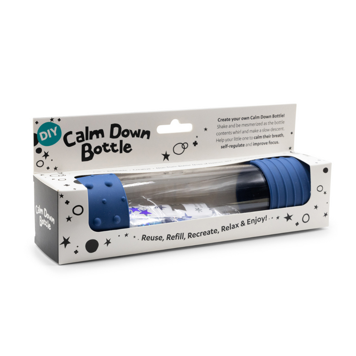 Jellystone DIY Calm Down Sensory Bottle - Blue
