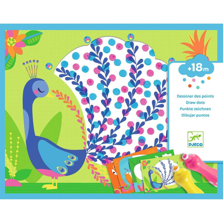 Djeco Its All About the Dots Painting Set
