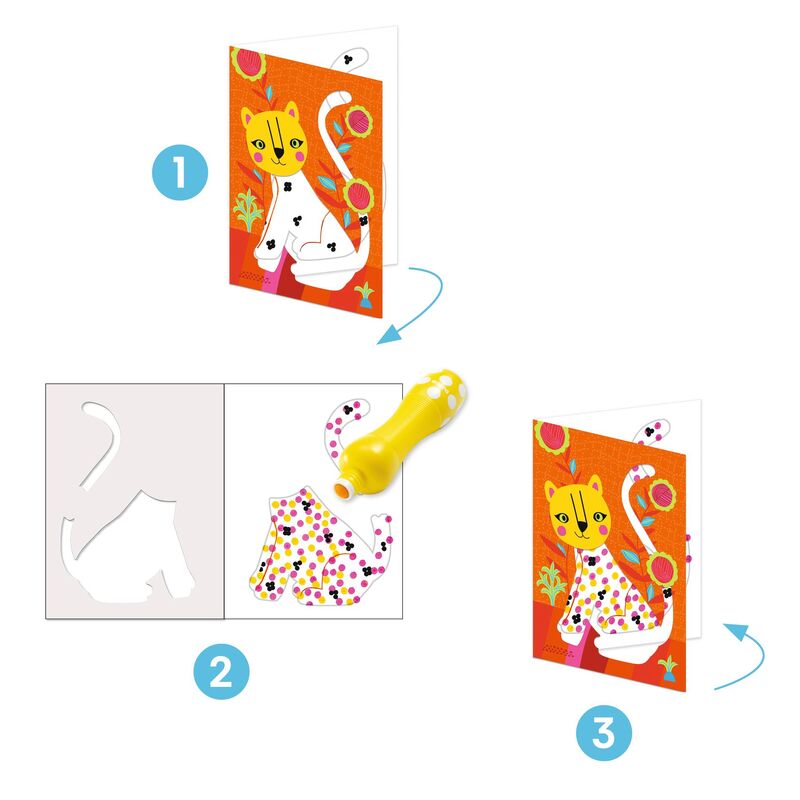 Djeco Its All About the Dots Painting Set
