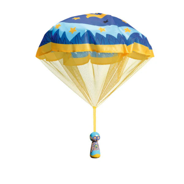 Djeco Flying Heroes Parachutists - Assorted