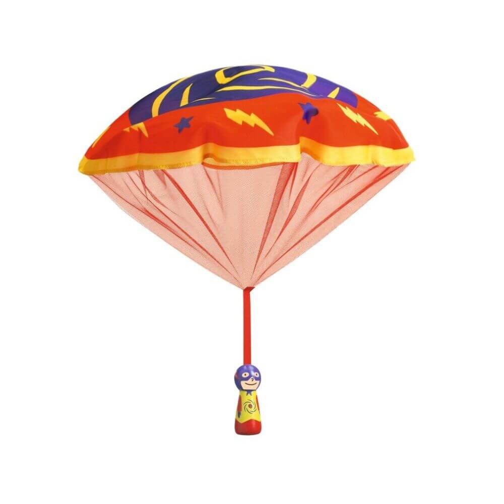 Djeco Flying Heroes Parachutists - Assorted