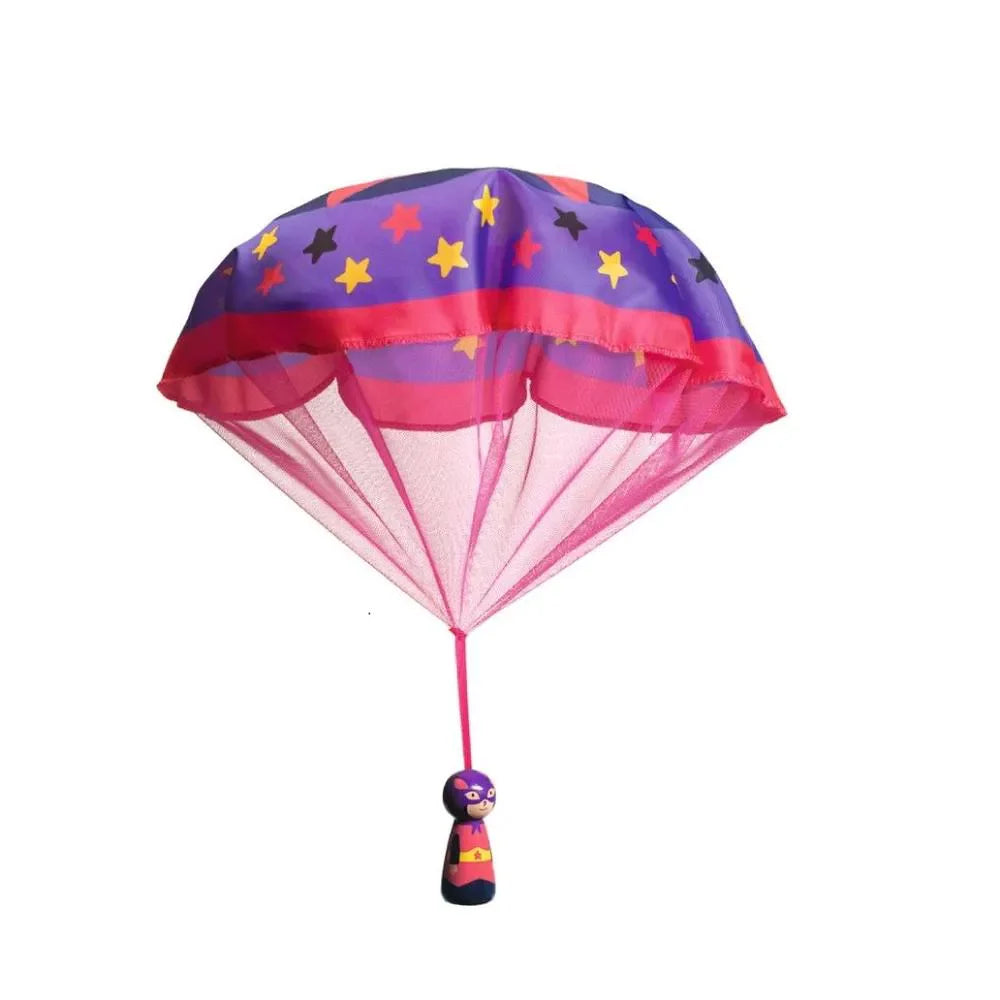 Djeco Flying Heroes Parachutists - Assorted