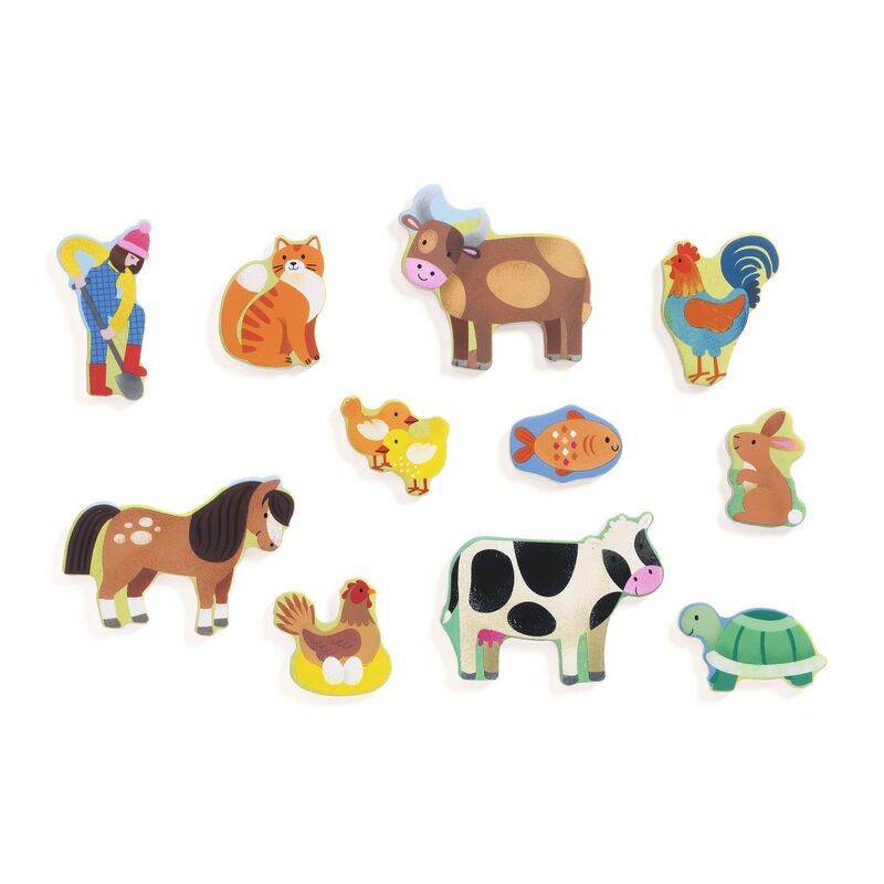 Djeco Jumbo Farm Wooden Puzzle