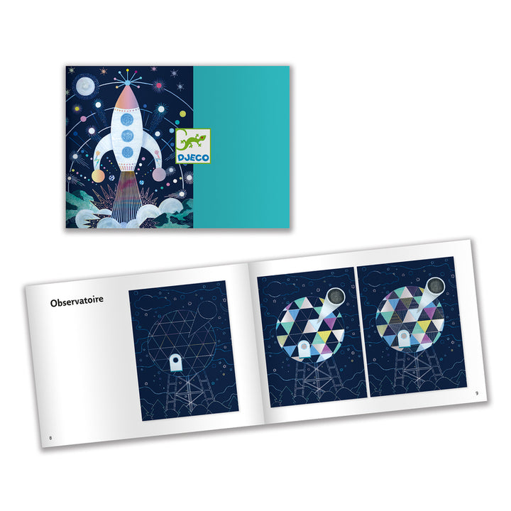 Djeco Cosmic Mission Scratch Cards