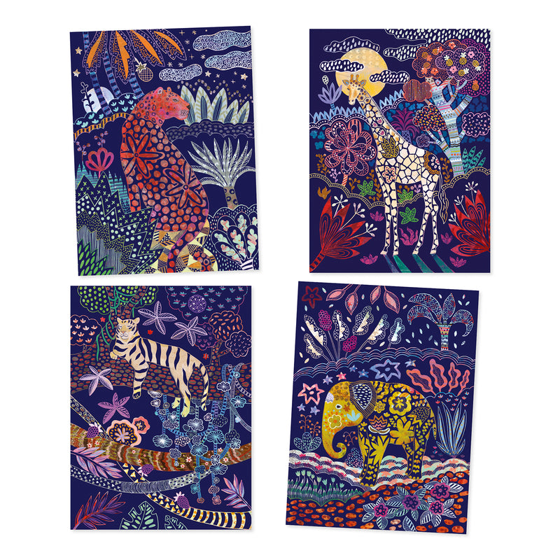 Djeco Lush Nature Scratch Cards