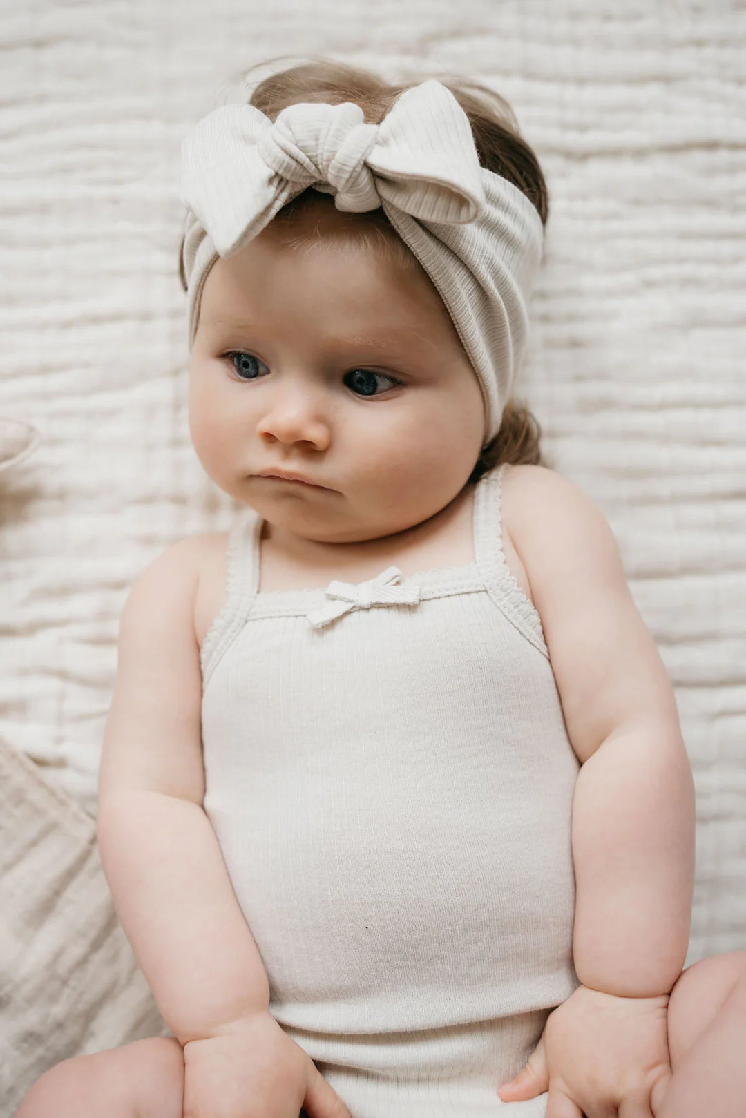 Jamie Kay Organic Cotton Modal Baby Headband - Beech