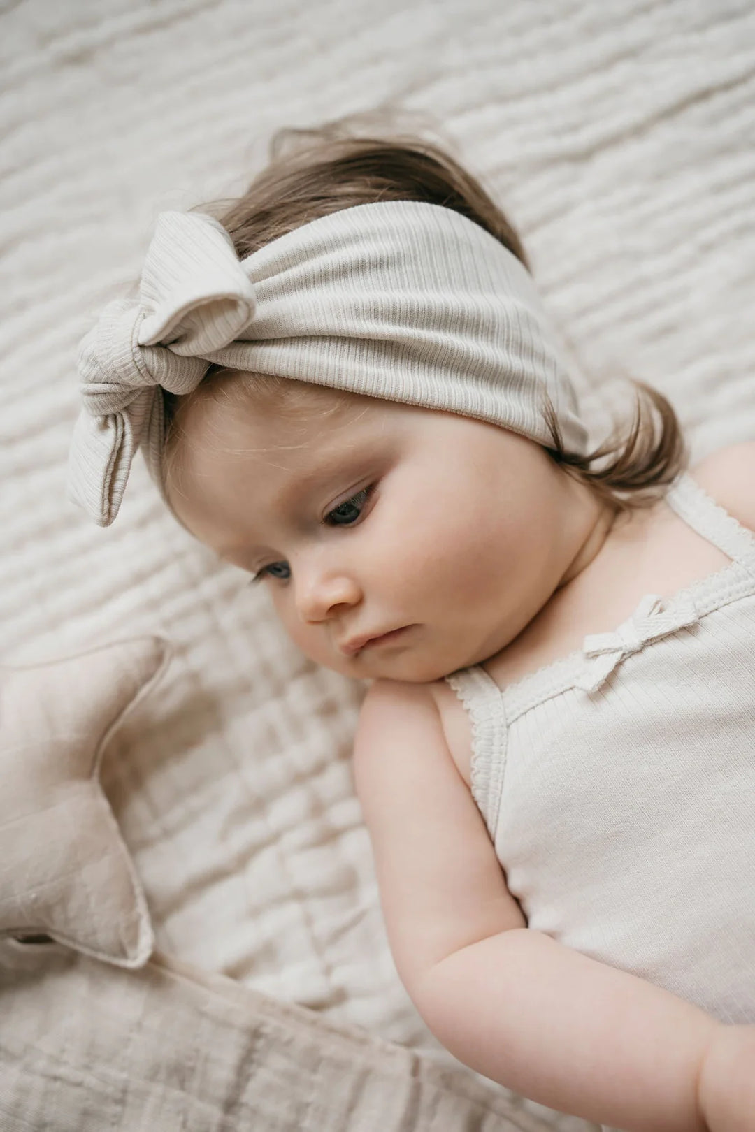 Jamie Kay Organic Cotton Modal Baby Headband - Beech