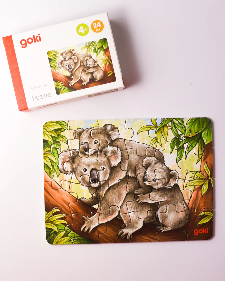 Mini 24 Piece Puzzle Sets - Australian Animals