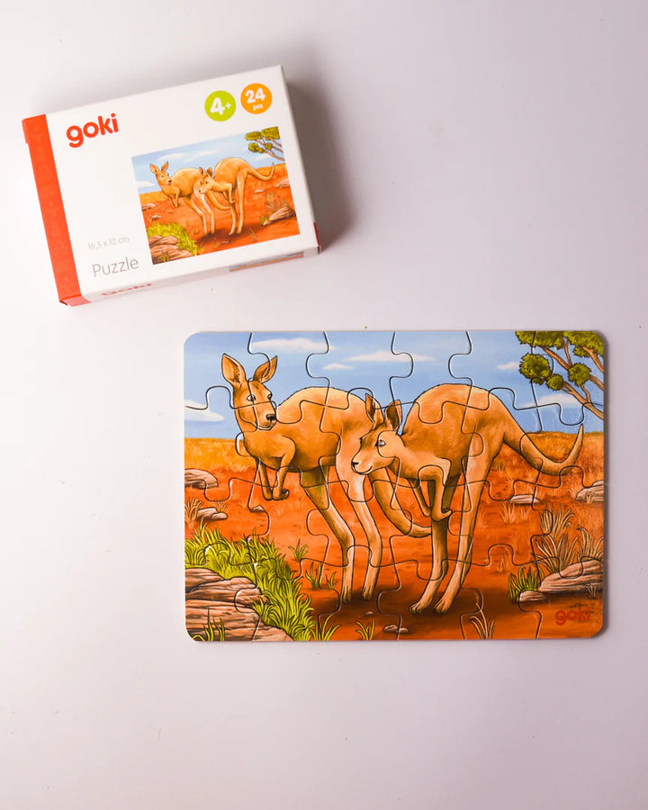 Mini 24 Piece Puzzle Sets - Australian Animals