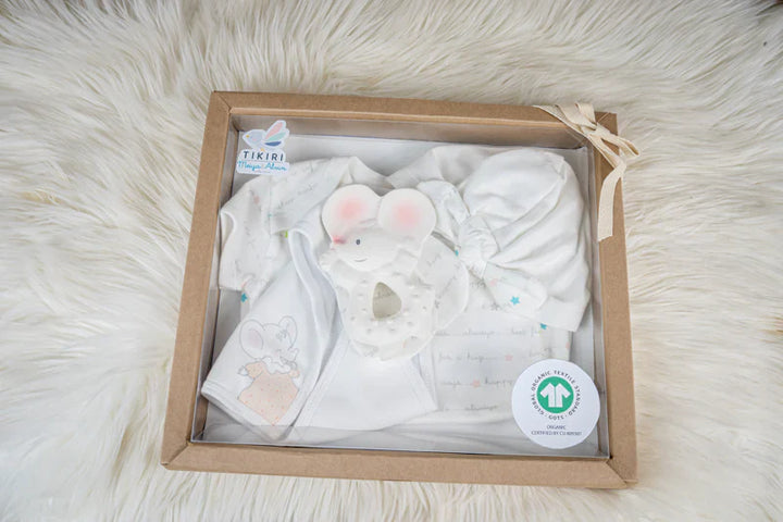 Meiya the Mouse Newborn Baby Gift Set