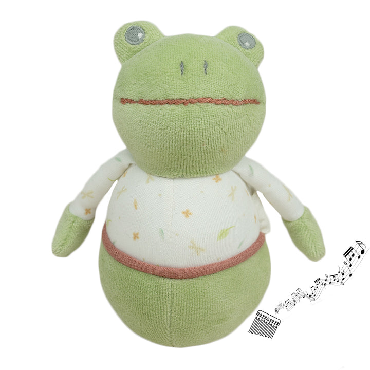 Tikiri Gemba Frog Wheeble Wobble Toy