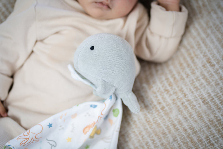 Tikiri Ocean Organic Comforter - Whale