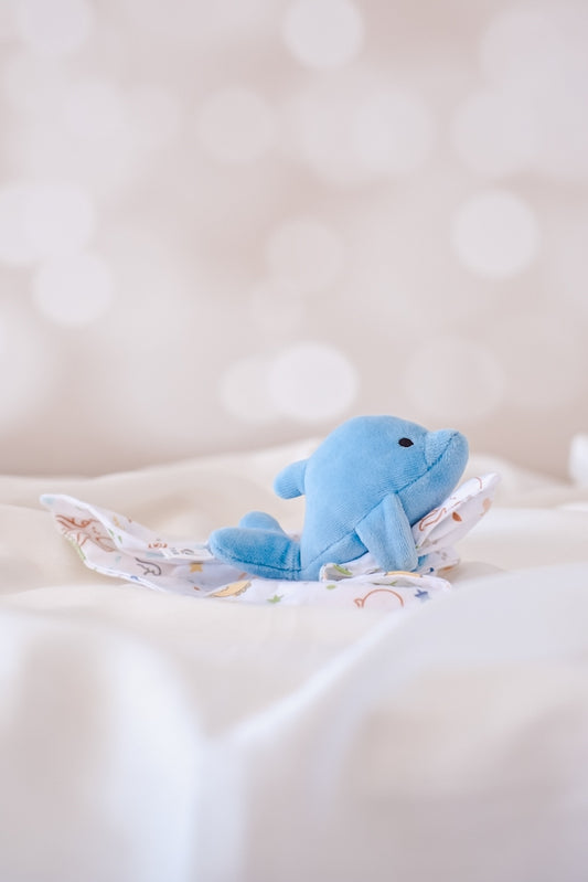 Tikiri Ocean Organic Comforter - Dolphin