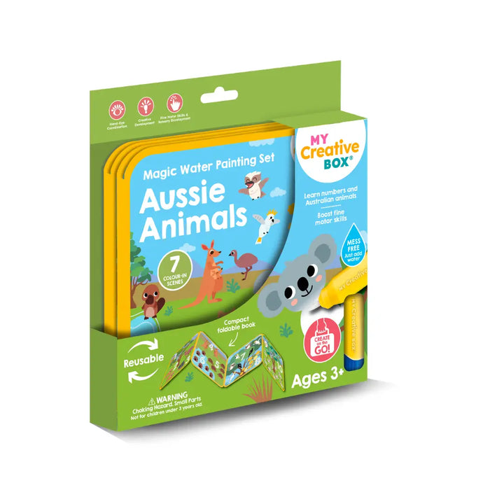 Magic Water Painting Set - Aussie Animals