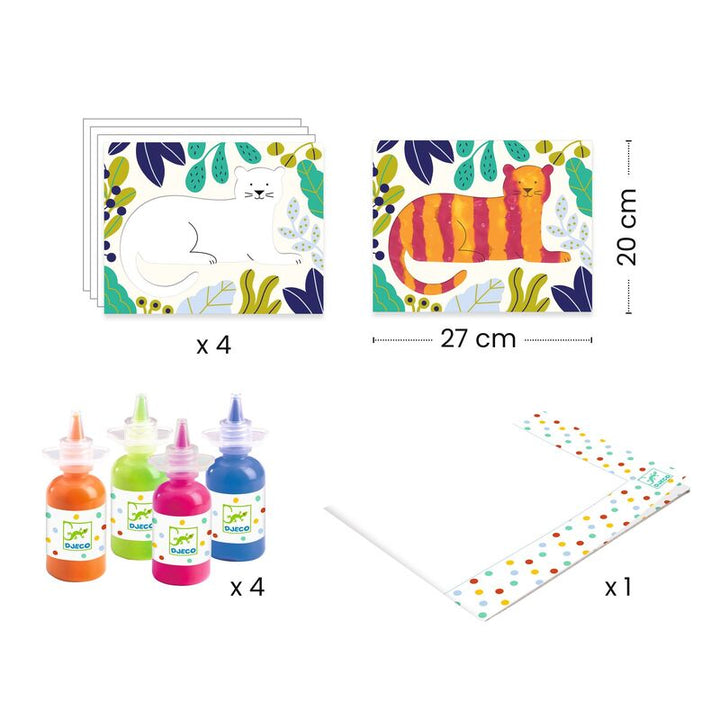 Djeco Ocean Painting Craft Set