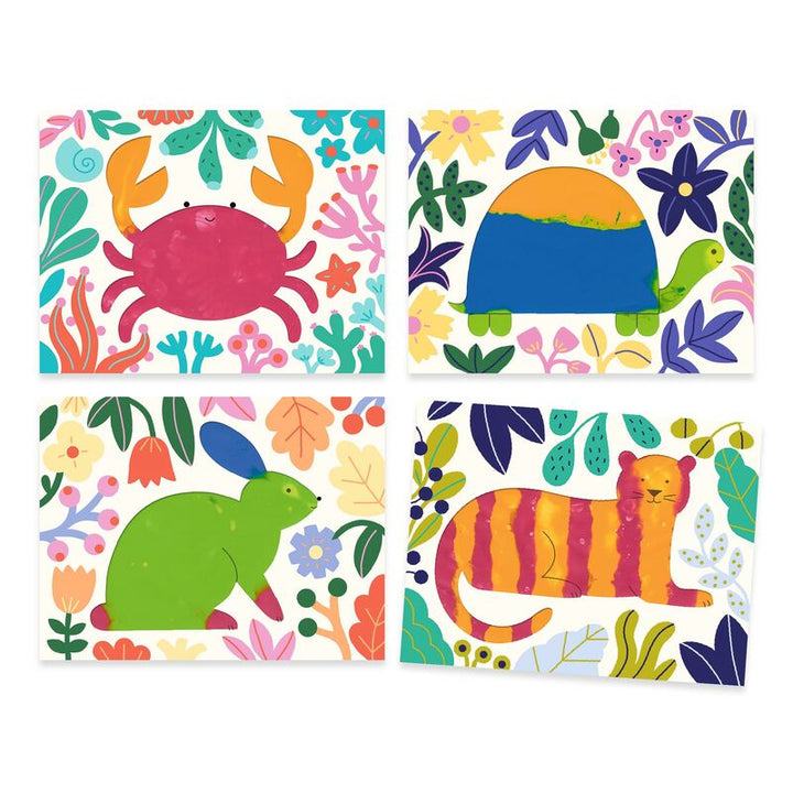 Djeco Ocean Painting Craft Set