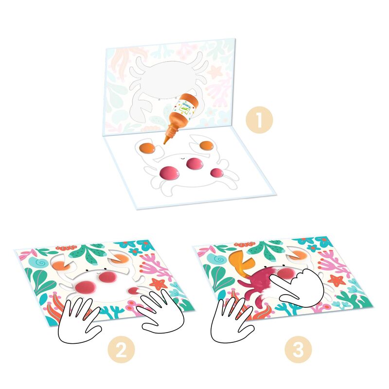 Djeco Ocean Painting Craft Set