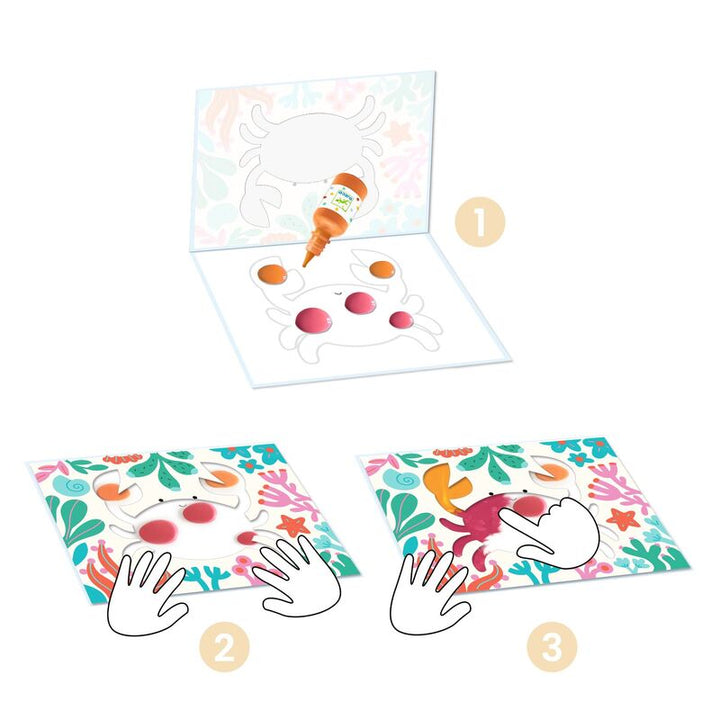 Djeco Ocean Painting Craft Set