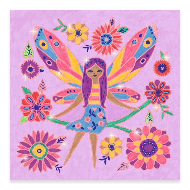 Djeco Fairy Wings Colouring Set