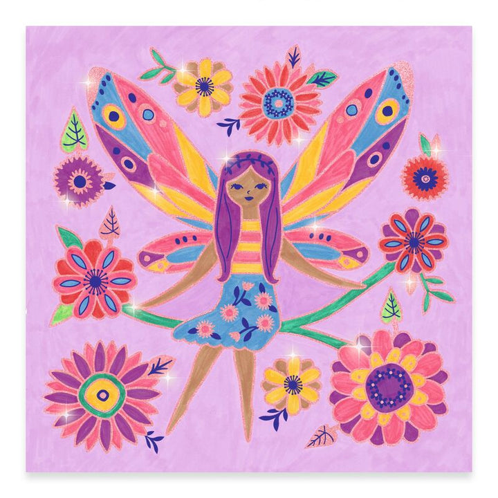 Djeco Fairy Wings Colouring Set