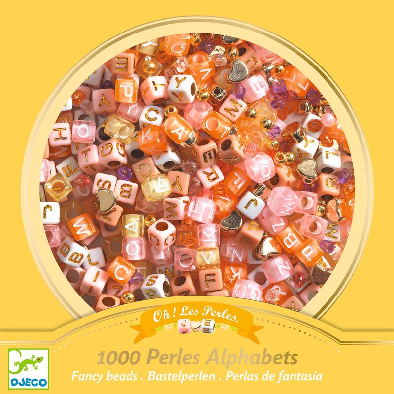 Djeco Gold Alphabet Bead Kit