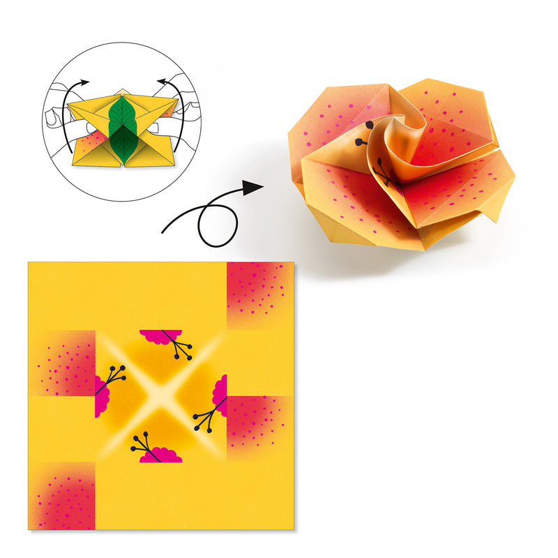 Djeco Tropics Origami Craft Set