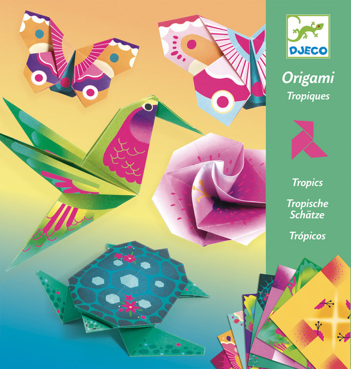 Djeco Tropics Origami Craft Set