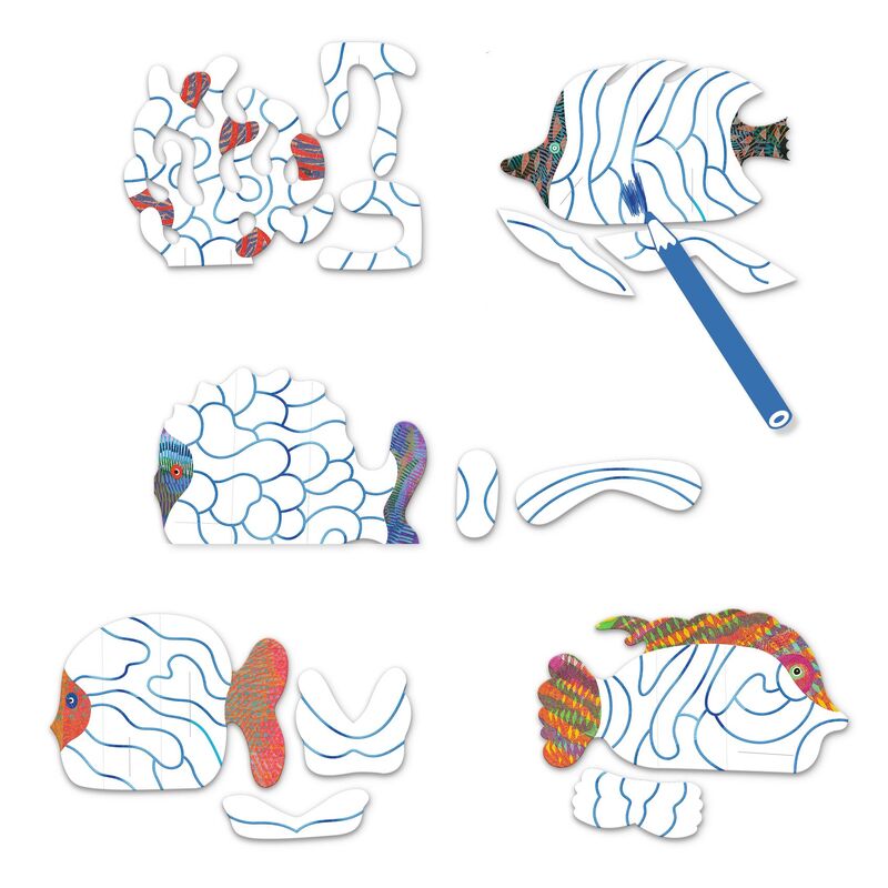 Djeco Under the Waves Paper Craft Kit