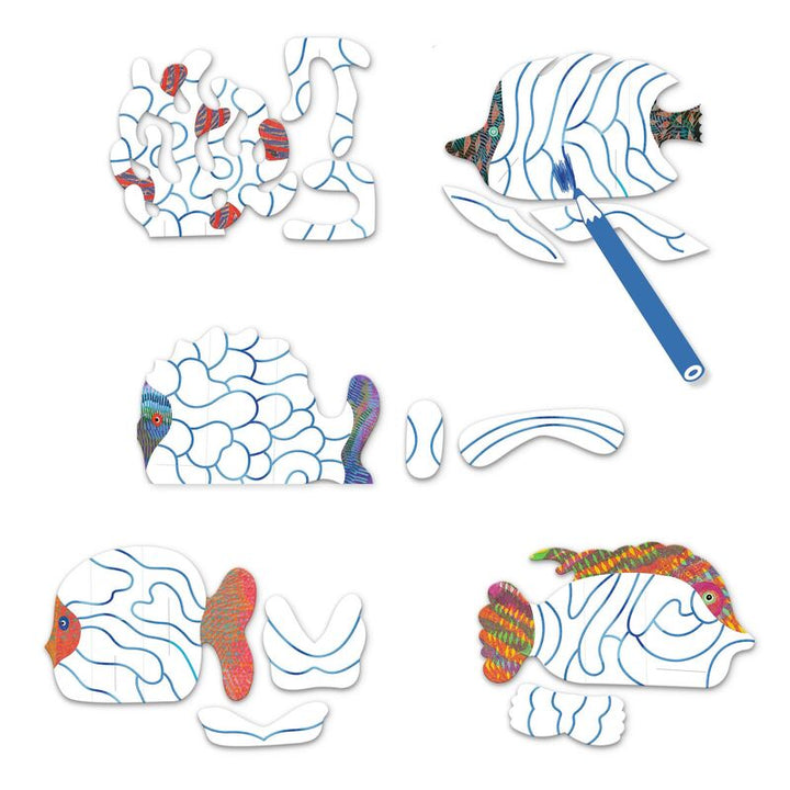 Djeco Under the Waves Paper Craft Kit