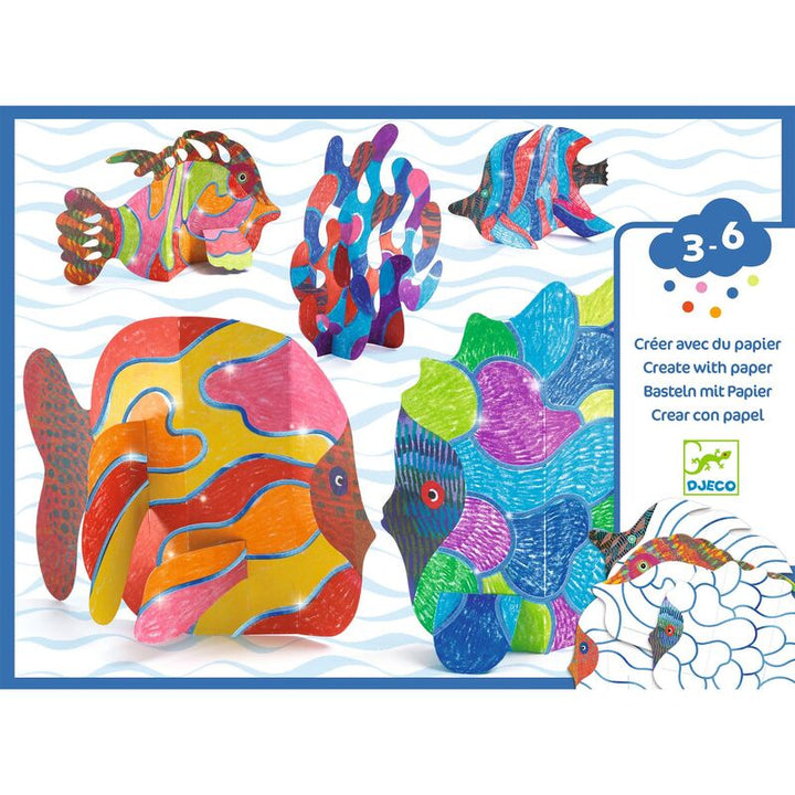 Djeco Under the Waves Paper Craft Kit