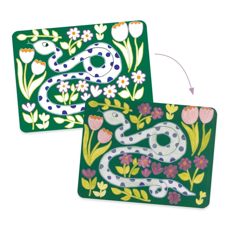 Djeco Wild Ones Animal Painting Set with Palette