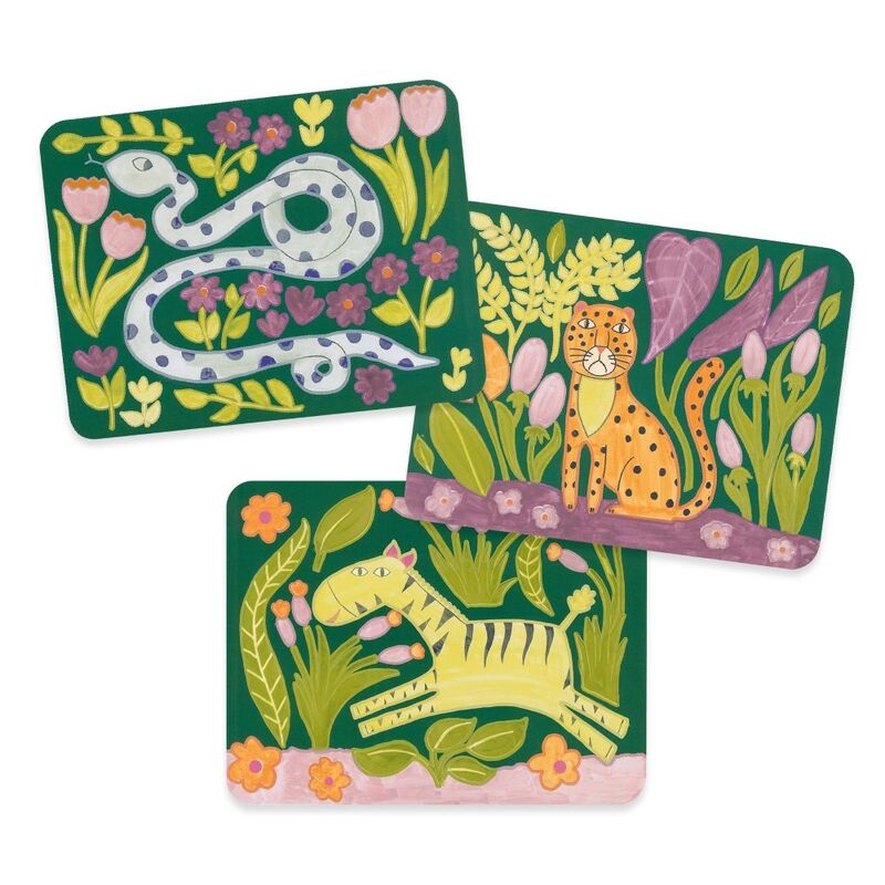 Djeco Wild Ones Animal Painting Set with Palette