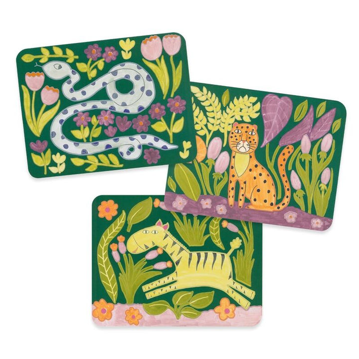 Djeco Wild Ones Animal Painting Set with Palette