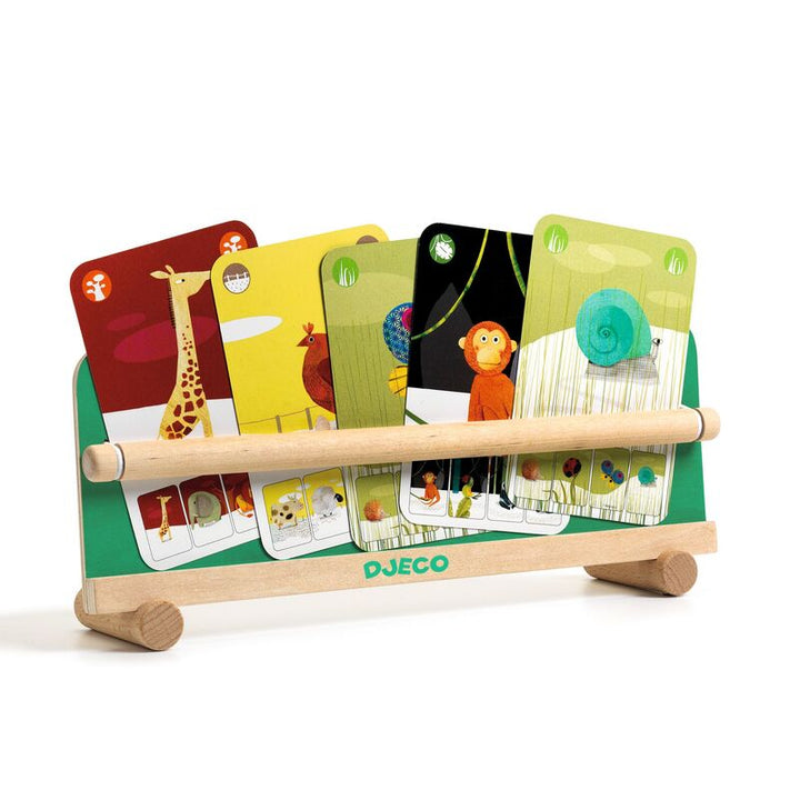 Djeco Wooden Standing Card Holder