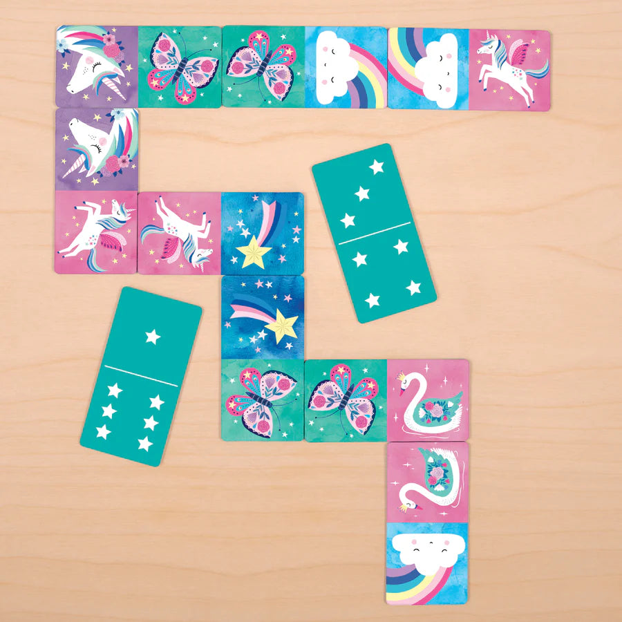 Dominoes Set 28 Piece - Unicorn
