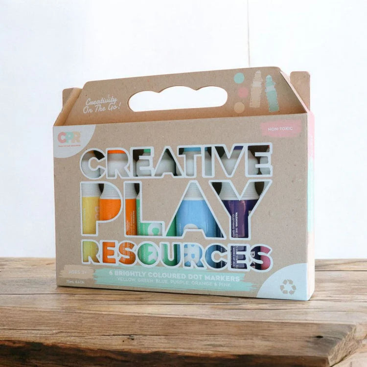 Creative Play Dot Markers - Set of 6