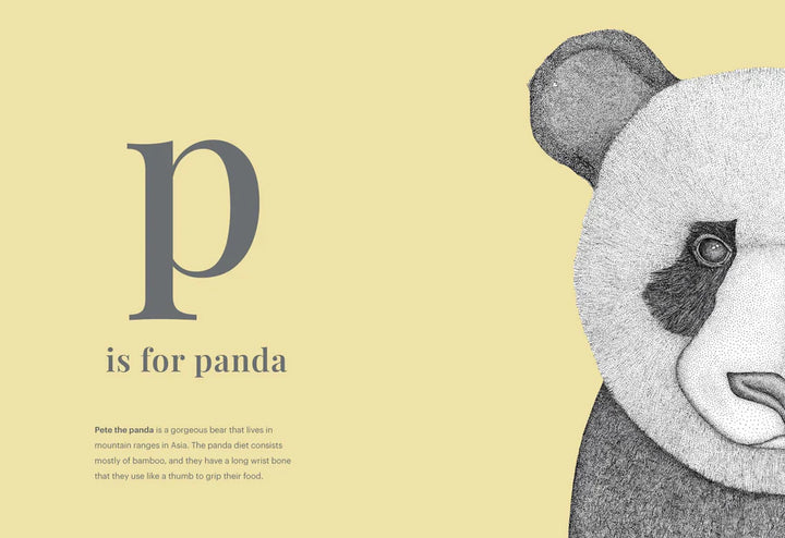 Dots by Donna - The Animal Alphabet Hardcover Book