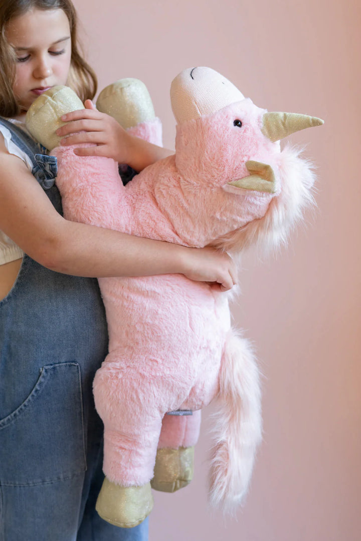 Nana Huchy Giant Glimmer Glitter Pink Unicorn