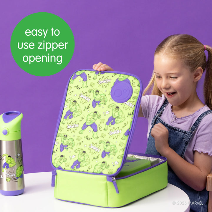 bbox x Marvel Hulk Flexi Insulated Lunch Bag