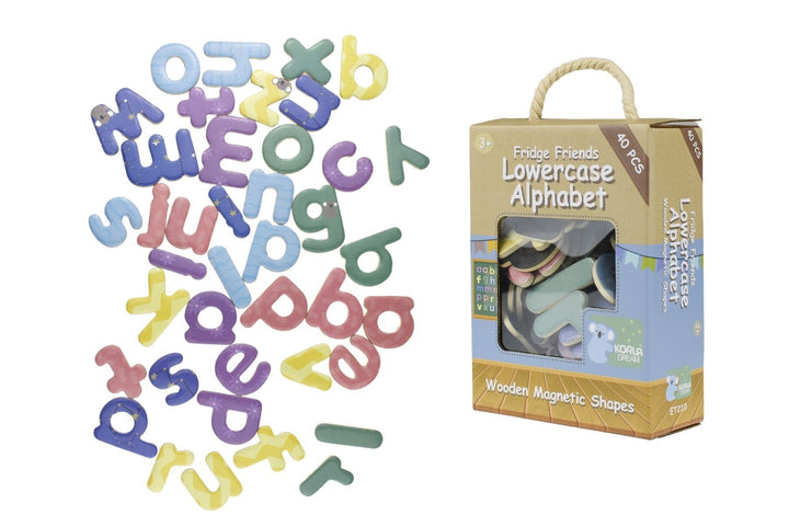 Fridge Friends 40 Piece Magnet Set - Lowercase Alphabet