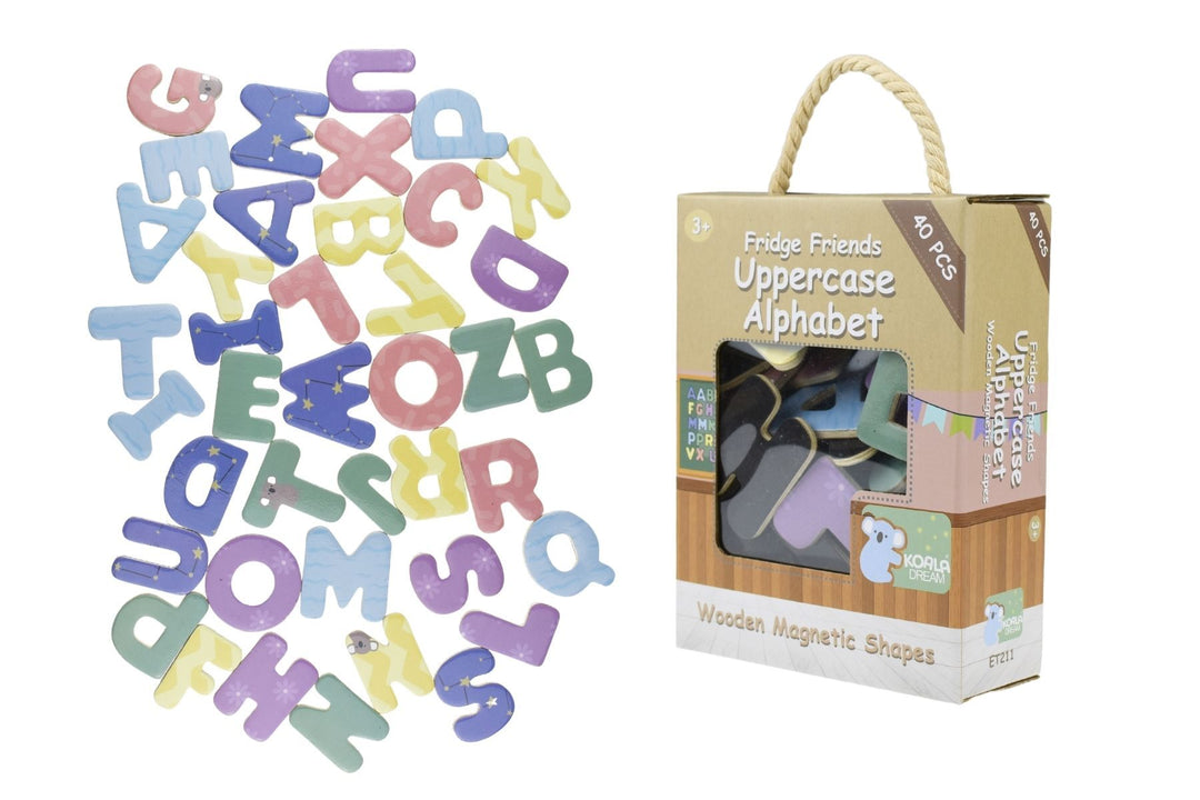 Fridge Friends 40 Piece Magnet Set - Alphabet Uppercase