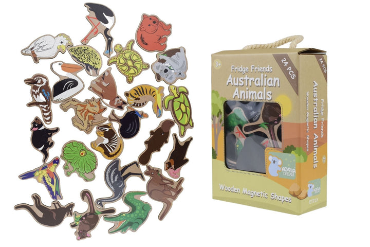 Fridge Friends 24 Piece Magnet Set - Australian Animals