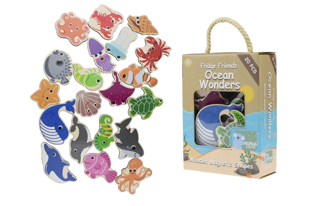 Fridge Friends 20 Piece Magnet Set - Sea Creatures