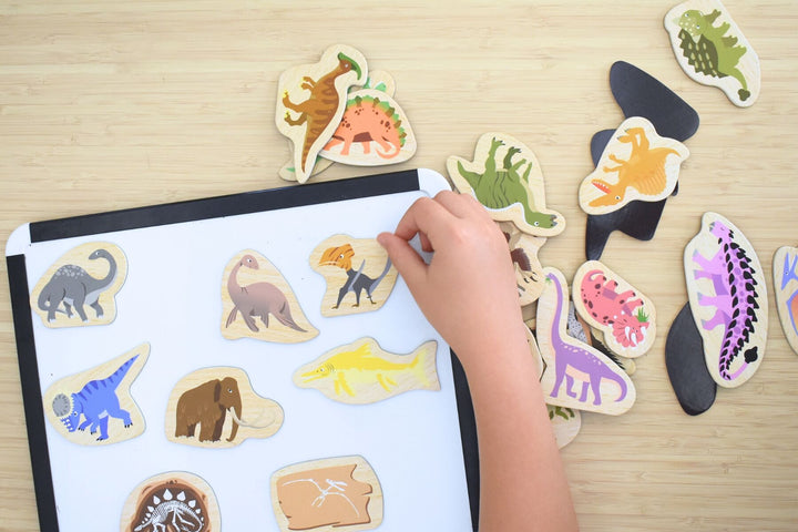 Fridge Friends 25 Piece Magnet Set - Dinosaurs & Prehistoric Animals