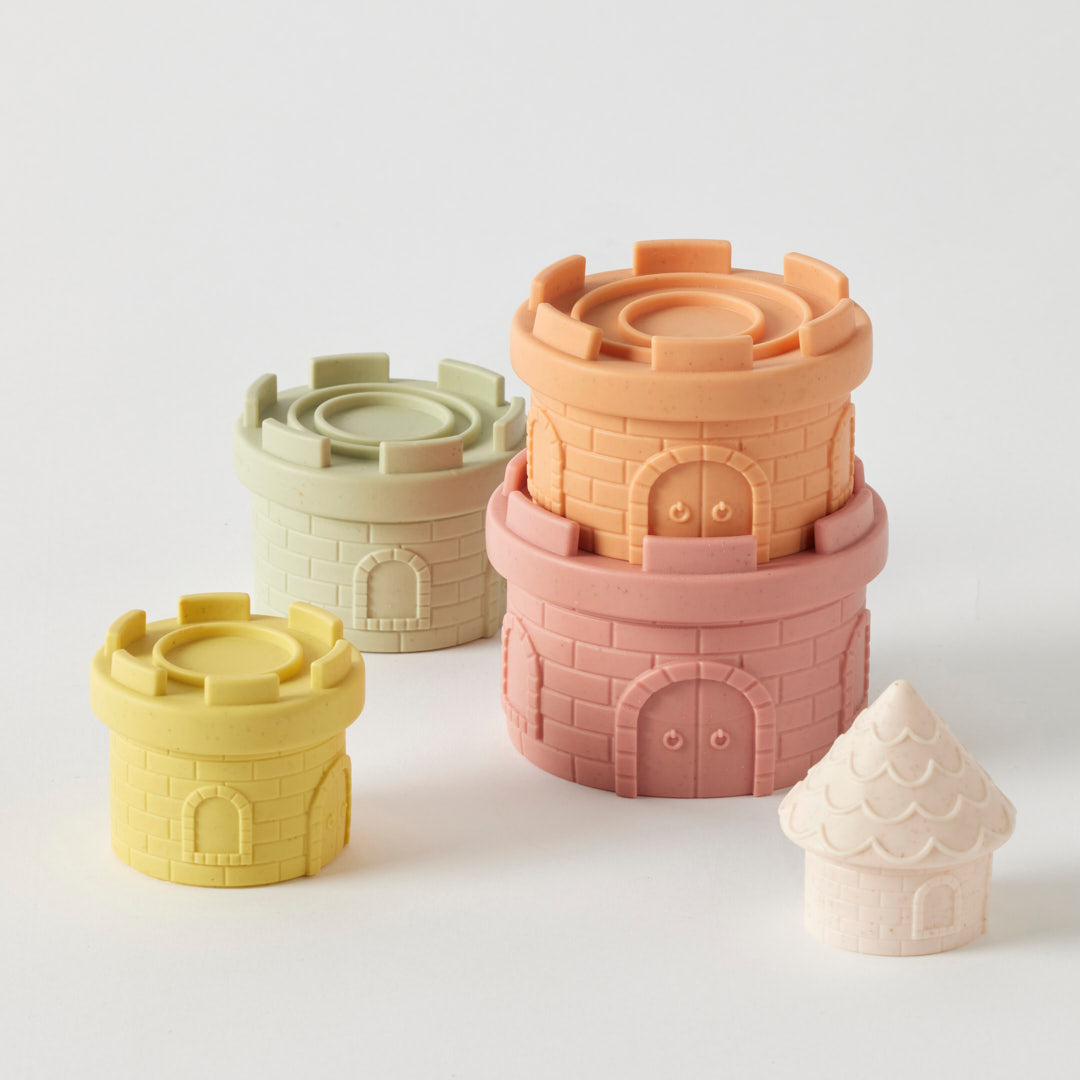 Eco-Friendly Castle Stacker Play Set